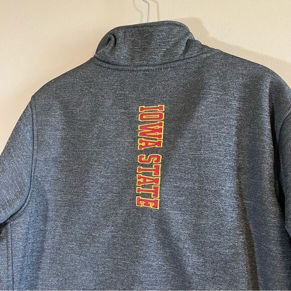 ✨ Colosseum Gray Iowa State Full Zip Jacket Small - Picture 9 of 11